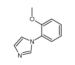 2-(1H-imidazol-1-yl)anisole结构式