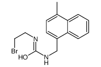 1-(2-Bromoethyl)-3-(4-methyl-1-naphthalenemethyl)urea Structure