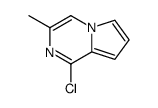 1-Chloro-3-methylpyrrolo[1,2-a]pyrazine Structure