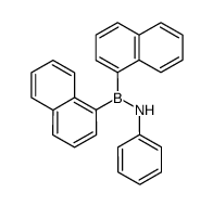 (1-c10h7)2bnhc6h5 Structure