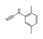 (2,5-dimethylphenyl)cyanamide结构式