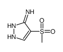 4-(METHYLSULFONYL)-1H-PYRAZOL-3-AMINE Structure