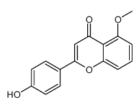 4'-HYDROXY-5-METHOXYFLAVONE Structure