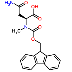 N- Fmoc-N’-Methyl-L-Asparagine structure