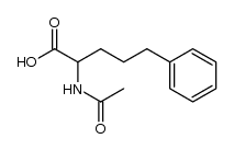 DL-N-acetyl-2-amino-5-phenylpentanoic acid picture