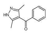 (3,5-dimethyl-1H-pyrazol-4-yl)-phenylmethanone结构式