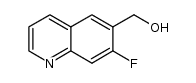 (7-fluoro-quinolin-6-yl)-methanol结构式