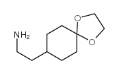 2-(1,4-Dioxaspiro[4.5]decan-8-yl)ethanamine structure