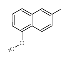 Naphthalene, 6-iodo-1-methoxy- (9CI) Structure