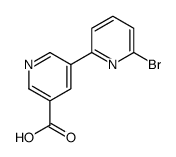 5-(6-bromopyridin-2-yl)pyridine-3-carboxylic acid Structure