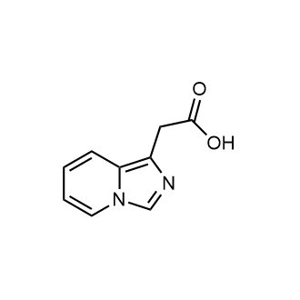 2-咪唑并[1,5-a]吡啶-1-基乙酸结构式