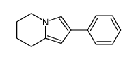 2-phenyl-5,6,7,8-tetrahydroindolizine结构式