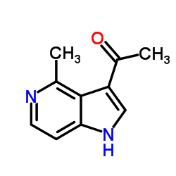 1-(4-Methyl-1H-pyrrolo[3,2-c]pyridin-3-yl)ethanone Structure