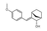 (E)-3-(4-methoxybenzylidene)bicyclo[2.2.1]heptan-endo-2-ol Structure