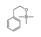 [2-(Trimethylsiloxy)ethyl]benzene结构式