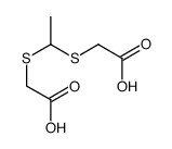 2-[1-(carboxymethylsulfanyl)ethylsulfanyl]acetic acid结构式