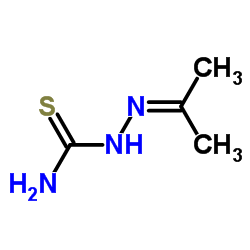 Acetone thiosemicarbazone Structure