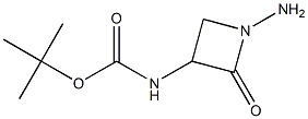 tert-butyl (1-amino-2-oxoazetidin-3-yl)carbamate picture