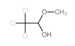 Ethanol,2,2,2-trichloro-1-methoxy- Structure