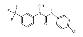 3-(4-CHLOROPHENYL)-1-HYDROXY-1-(3-(TRIFLUOROMETHYL)PHENYL)UREA picture