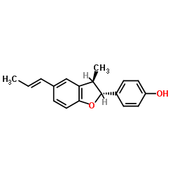 (+)-Conocarpan Structure