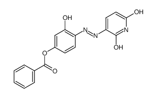 3-[[4-(Benzoyloxy)-2-hydroxyphenyl]azo]-2,6-pyridinediol picture