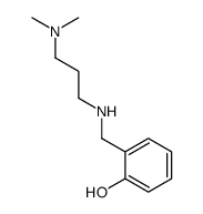 2-[[3-(dimethylamino)propylamino]methyl]phenol结构式