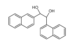 (S,S)-(-)-1-(1-萘基)-2-(2-萘基)-1,2-乙二醇结构式