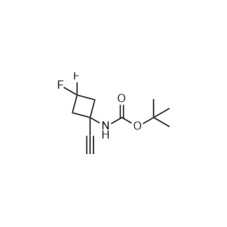 tert-Butyl(1-ethynyl-3,3-difluorocyclobutyl)carbamate picture