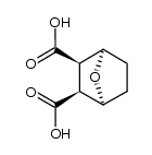 endo-7-oxabicyclo[2.2.1]heptane-2,3-dicarboxylic acid结构式