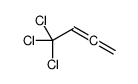 4,4,4-trichlorobuta-1,2-diene Structure