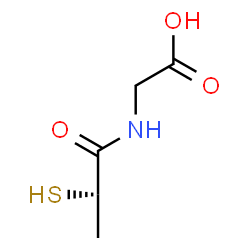 (S)-Tiopronin结构式