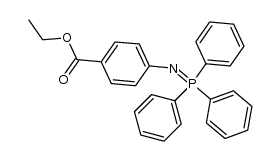 ethyl 4-[(triphenyl-λ5-phosphanylidene)amino]benzoate Structure