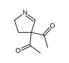 Ethanone, 1,1-(4,5-dihydro-3H-pyrrol-3-ylidene)bis- (9CI)结构式