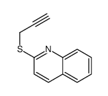 2-prop-2-ynylsulfanylquinoline结构式