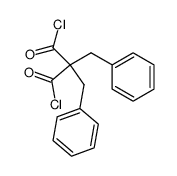 dibenzylmalonyl Dichloride Structure