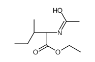 N-ACETYL-L-ISOLEUCINE ETHYL ESTER structure