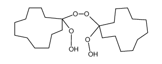 1,1′-bis(hydroperoxy)bis(cyclododecyl)peroxide结构式