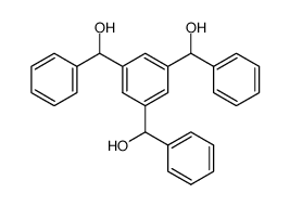 1,3,5-tris-(α-hydroxy-benzyl)-benzene结构式