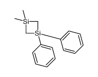 1,1-dimethyl-3,3-diphenyl-1,3-disiletane结构式