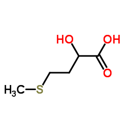 2-羟基-4-(甲硫基)丁酸结构式