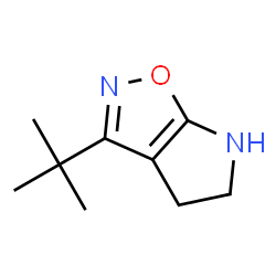 4H-Pyrrolo[3,2-d]isoxazole,3-(1,1-dimethylethyl)-5,6-dihydro-(9CI) structure