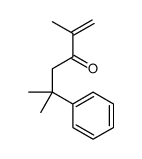 2,5-dimethyl-5-phenylhex-1-en-3-one Structure