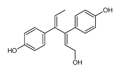 3,4-双(4-羟基苯基 )-2,4-己二醇结构式