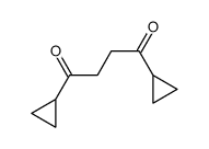 1,4-dicyclopropylbutane-1,4-dione Structure