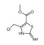 methyl 2-amino-4-(chloromethyl)-1,3-thiazole-5-carboxylate Structure