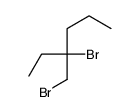 3-bromo-3-(bromomethyl)hexane结构式