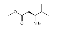 (S)-β3-homovalyl methyl ester Structure