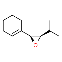 Oxirane, 2-(1-cyclohexen-1-yl)-3-(1-methylethyl)-, (2S,3R)- (9CI)结构式