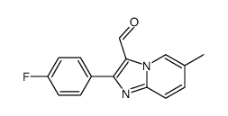 2-(4-FLUORO-PHENYL)-6-METHYL-IMIDAZO[1,2-A]-PYRIDINE-3-CARBALDEHYDE picture